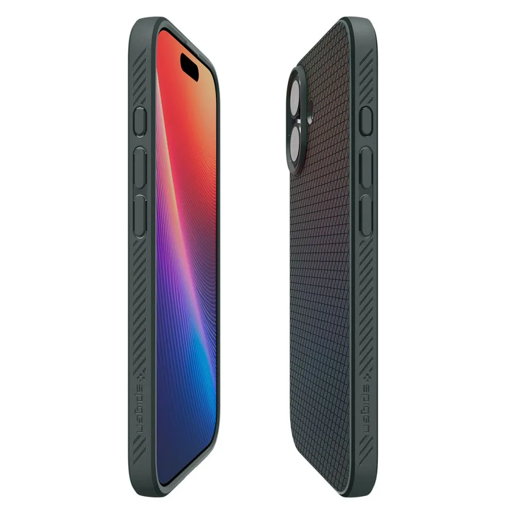 Apple iPhone 17 skal grön SPIGEN LIQUID AIR