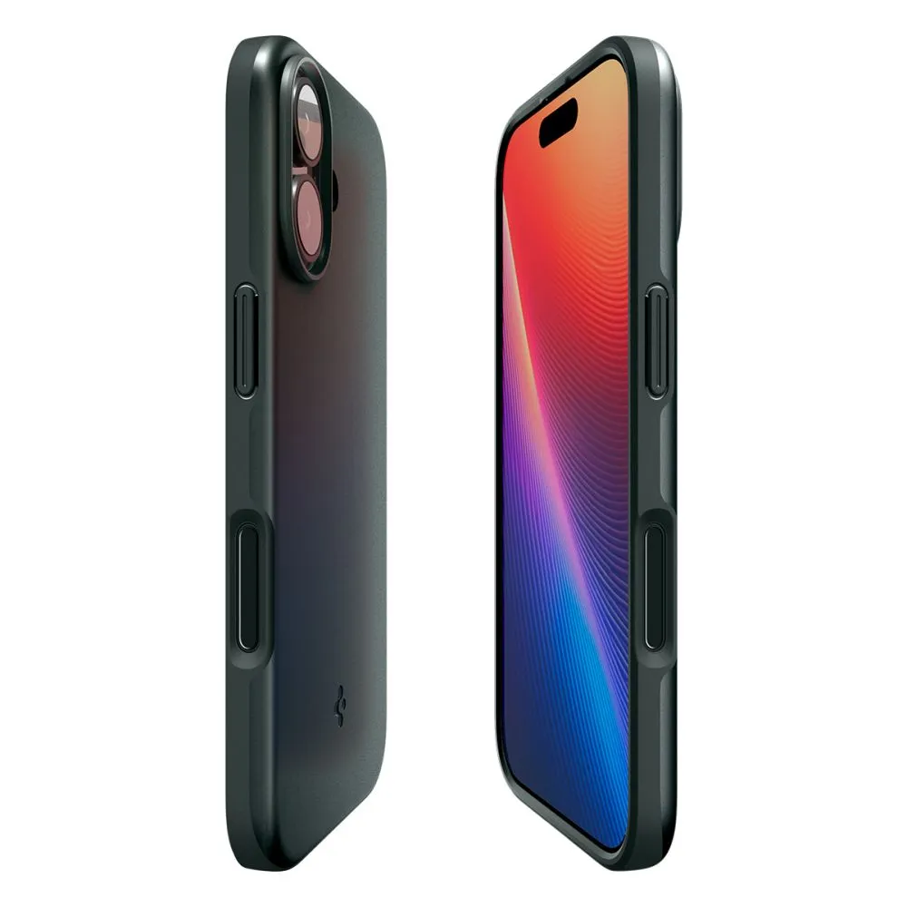 Apple iPhone 17 skal grön SPIGEN THIN FIT MAG MAGSAFE