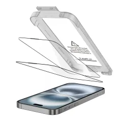 Apple iPhone 17 aizsargstikls  TECH-PROTECT QUICK SET+ 2-PACK