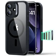 Apple iPhone 17 suojakuori  ESR CLASSIC HYBRID MAGSAFE & TEMPERED GLASS