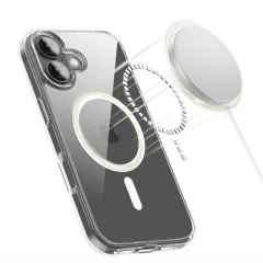Apple iPhone 17 ümbris läbipaistev TECH-PROTECT FLEXAIR HYBRID MAGSAFE