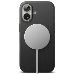 Apple iPhone 17 ümbris must RINGKE SILICONE MAGNETIC MAGSAFE