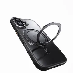 Apple iPhone 17 ümbris must TECH-PROTECT MAGRING MAGSAFE