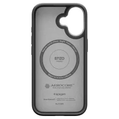 Apple iPhone 17 ümbris must SPIGEN ENZO ARAMID ”T” MAG MAGSAFE