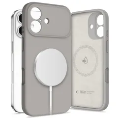 Apple iPhone 17 skal grå TECH-PROTECT SILICONE MAGSAFE