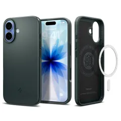 Apple iPhone 17 vāciņš zaļš SPIGEN THIN FIT MAG MAGSAFE