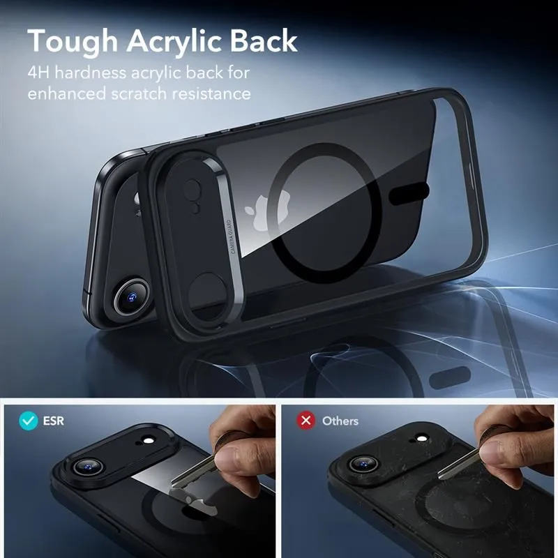 Apple iPhone 17 Air dėklas  ESR CLASSIC HYBRID MAGSAFE & TEMPERED GLASS