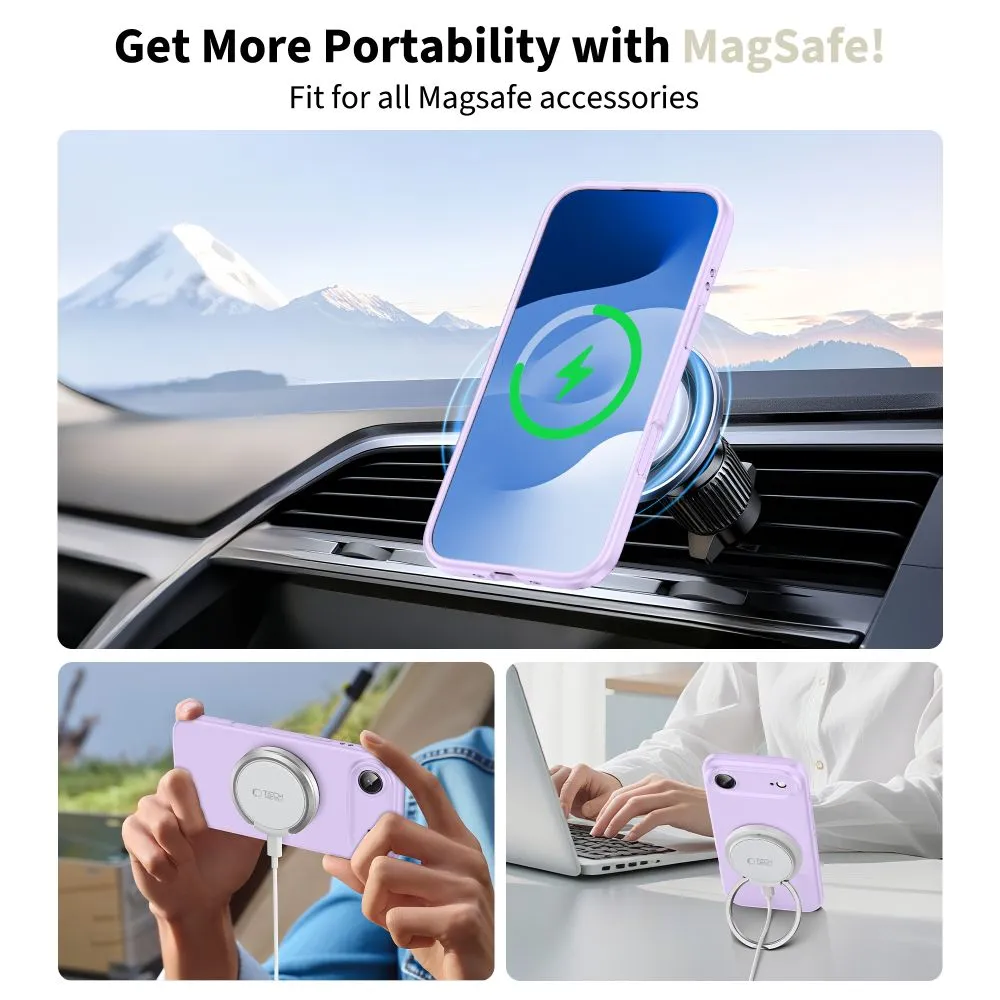 Apple iPhone 17 Air чехол  TECH-PROTECT SILICONE MAGSAFE