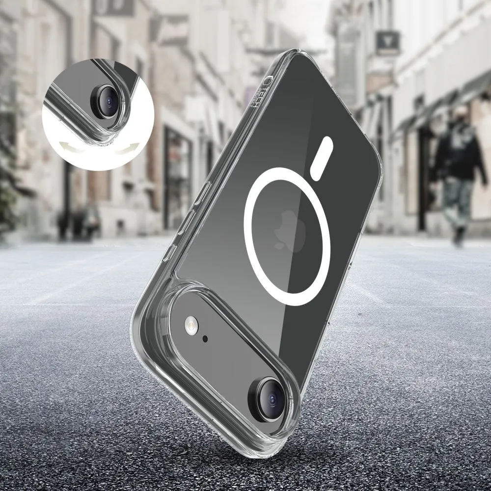 Apple iPhone 17 Air dėklas skaidrus TECH-PROTECT FLEXAIR HYBRID MAGSAFE