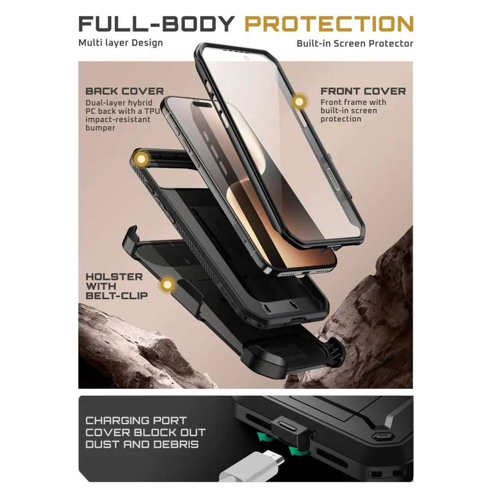 Apple iPhone 17 Air skal svart SUPCASE UB PRO