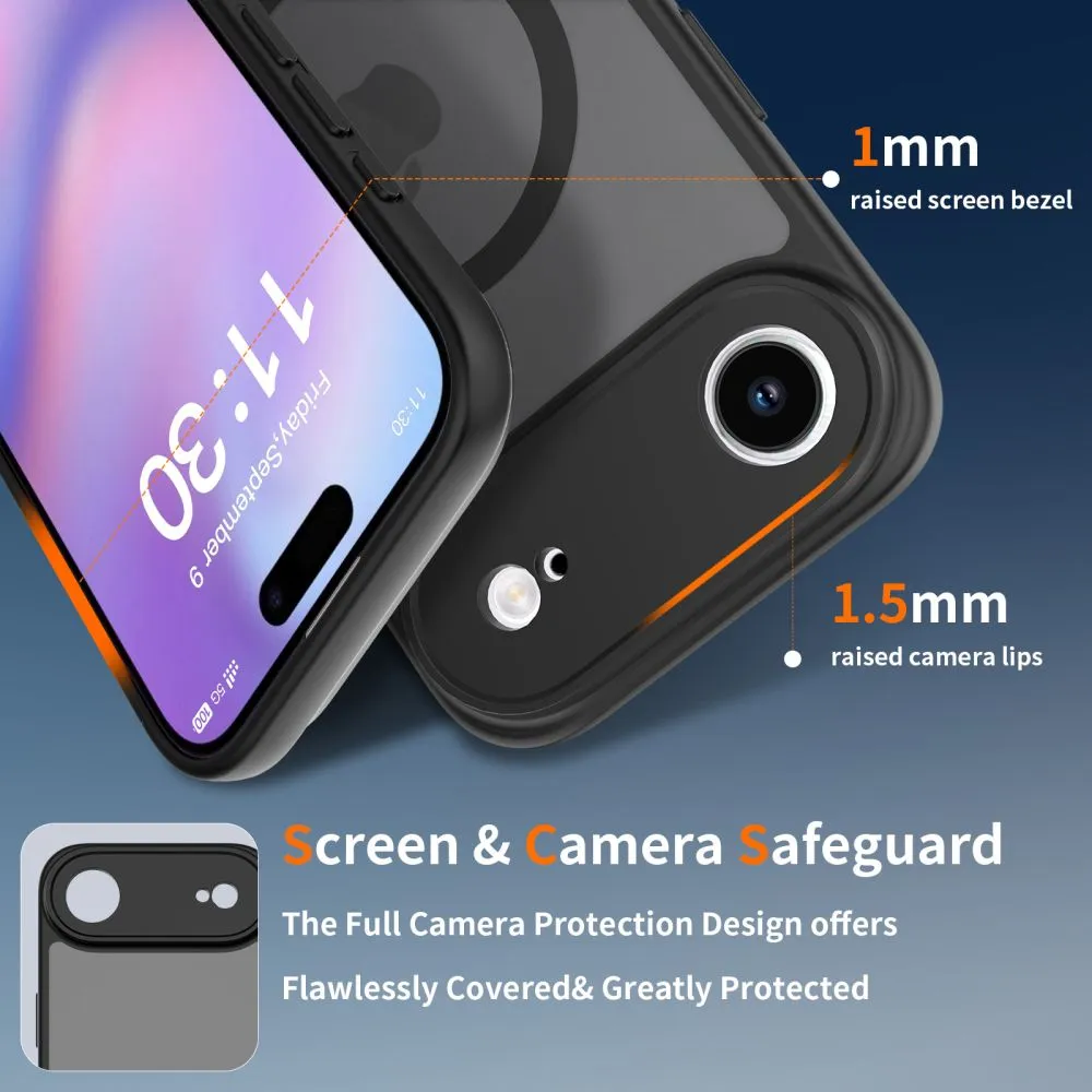 Apple iPhone 17 Air ümbris hall TECH-PROTECT BASICMAG MAGSAFE