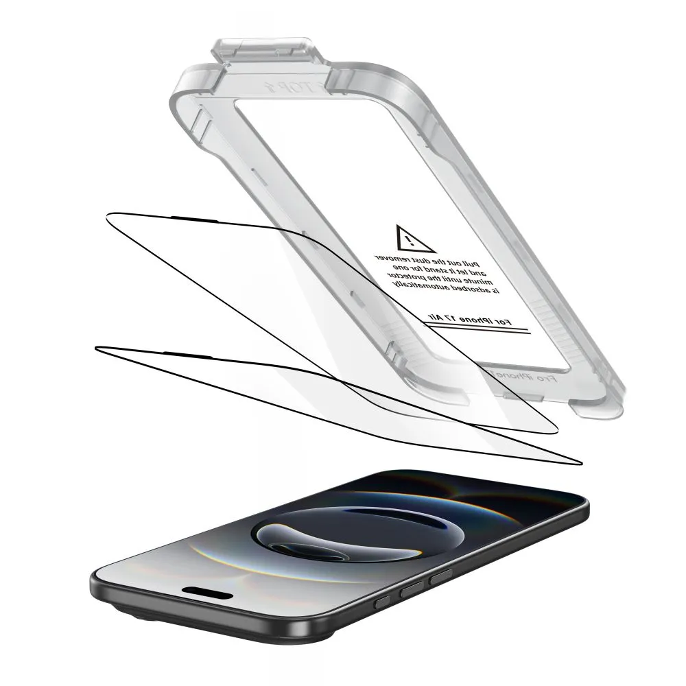 Apple iPhone 17 Air skärmskydd TECH-PROTECT QUICK SET+ 2-PACK