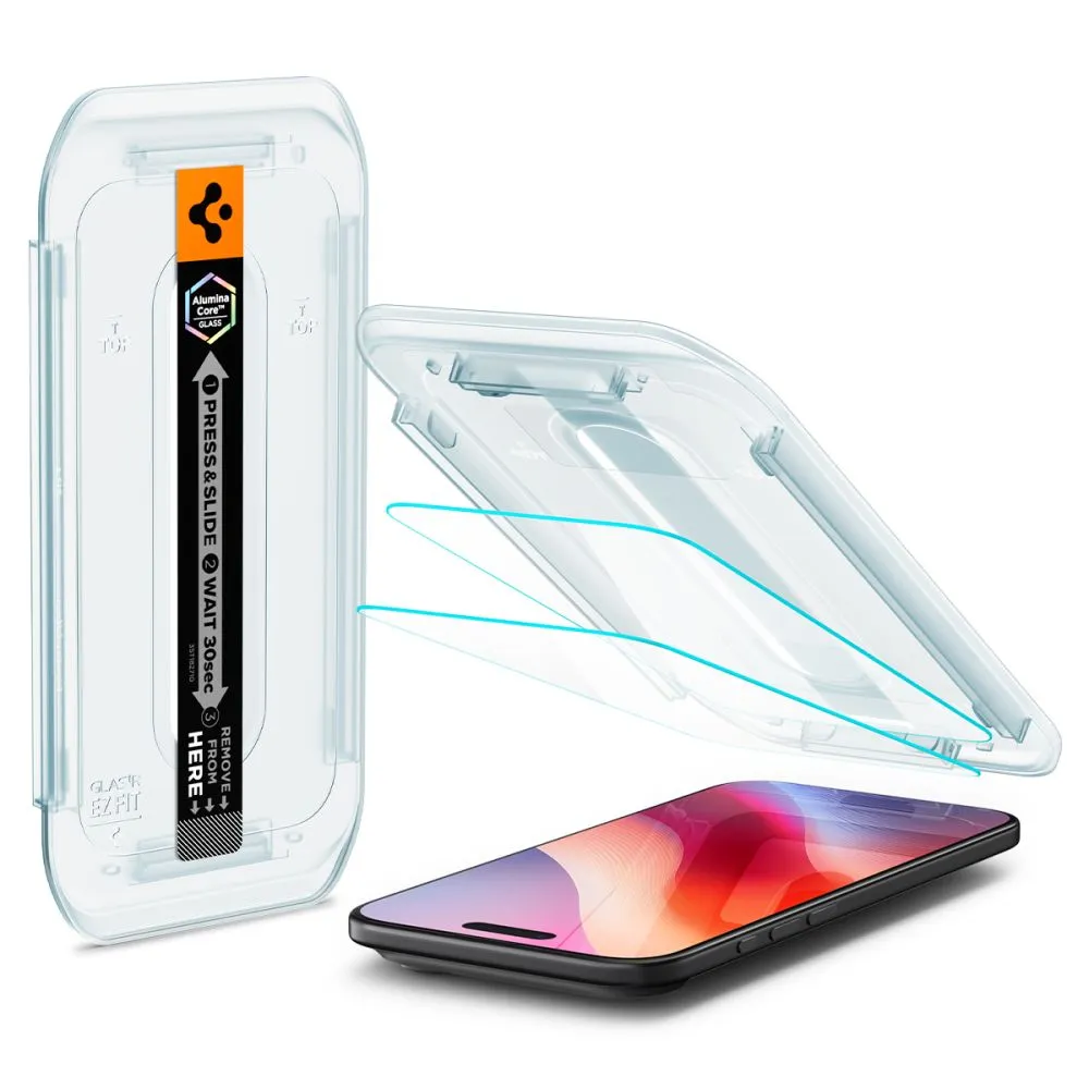 Apple iPhone 17 Air kaitseklaas SPIGEN GLAS.TR ”EZ FIT” 2-PACK