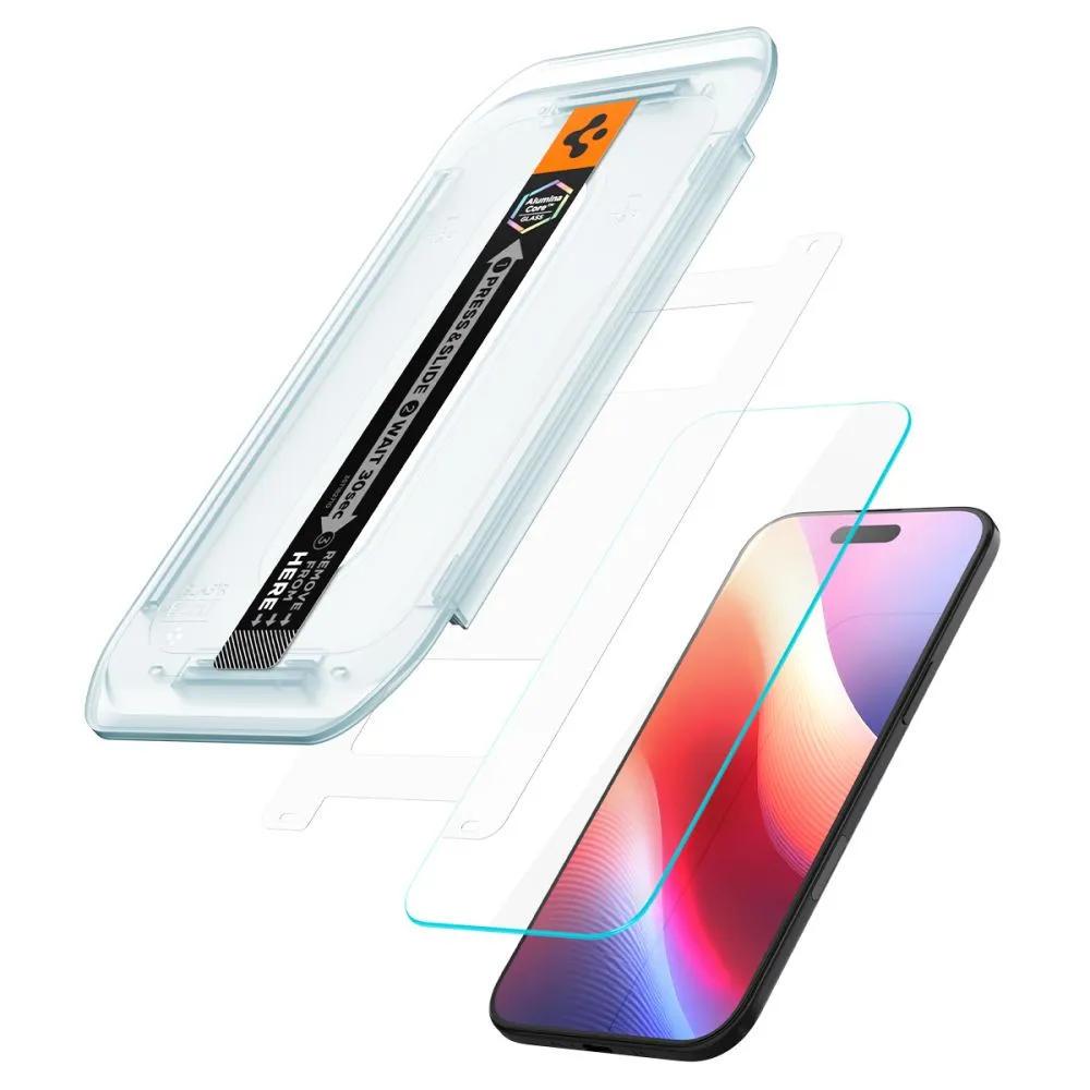 Apple iPhone 17 Air kaitseklaas SPIGEN GLAS.TR ”EZ FIT” 2-PACK