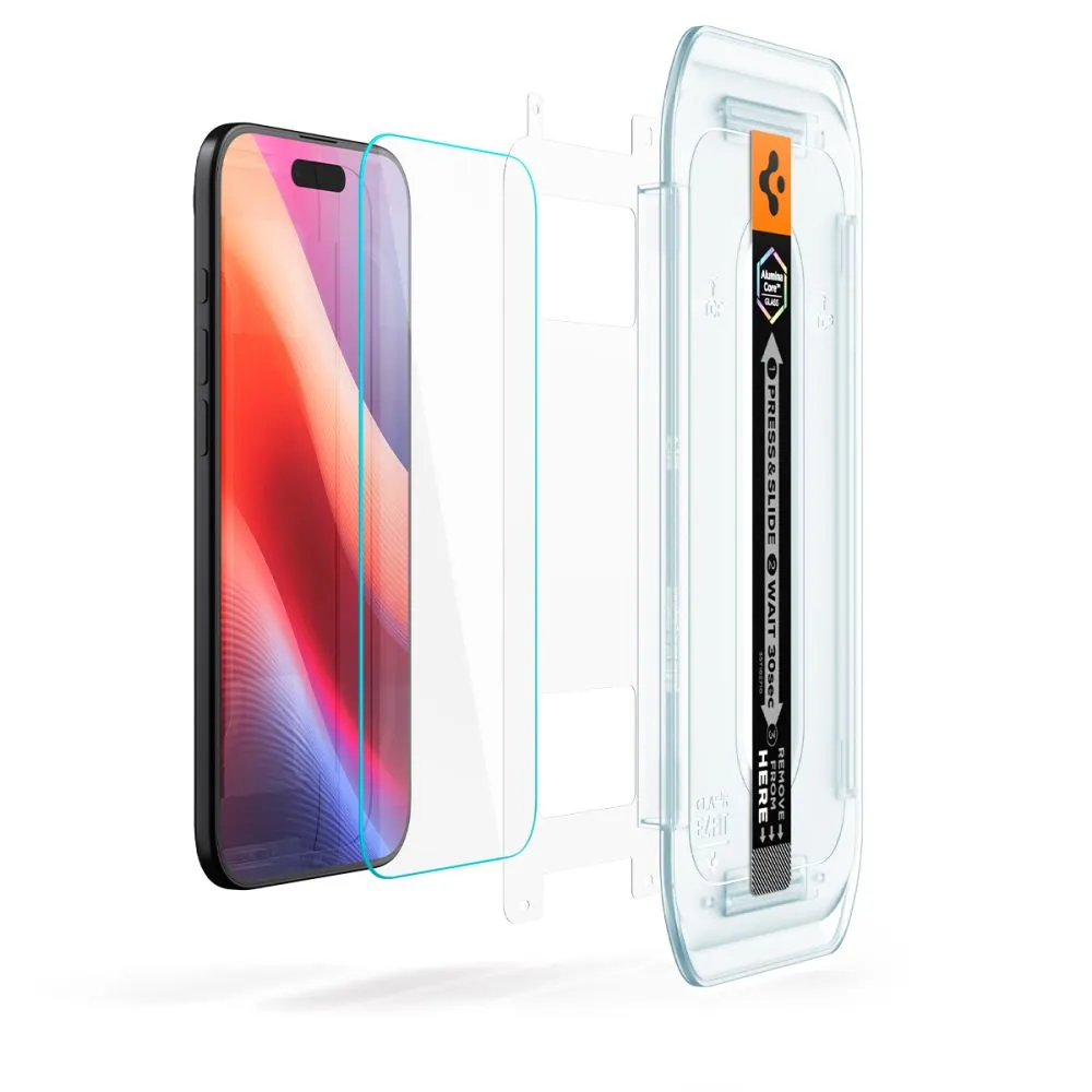 Apple iPhone 17 Air kaitseklaas SPIGEN GLAS.TR ”EZ FIT” 2-PACK