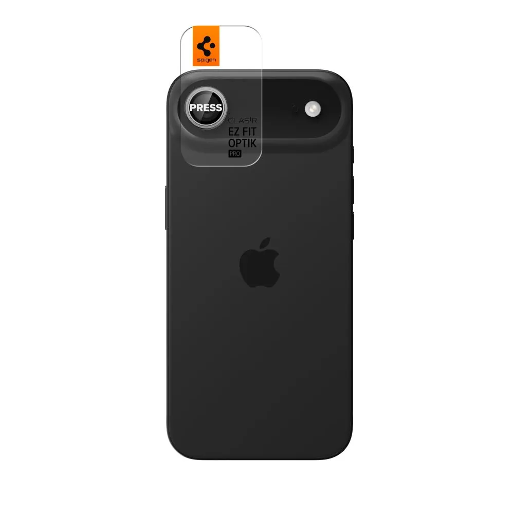 Apple iPhone 17 Air apsauginis stiklas SPIGEN OPTIK PRO GLAS.TR ”EZ FIT” CAMERA PROTECTOR 2-PACK
