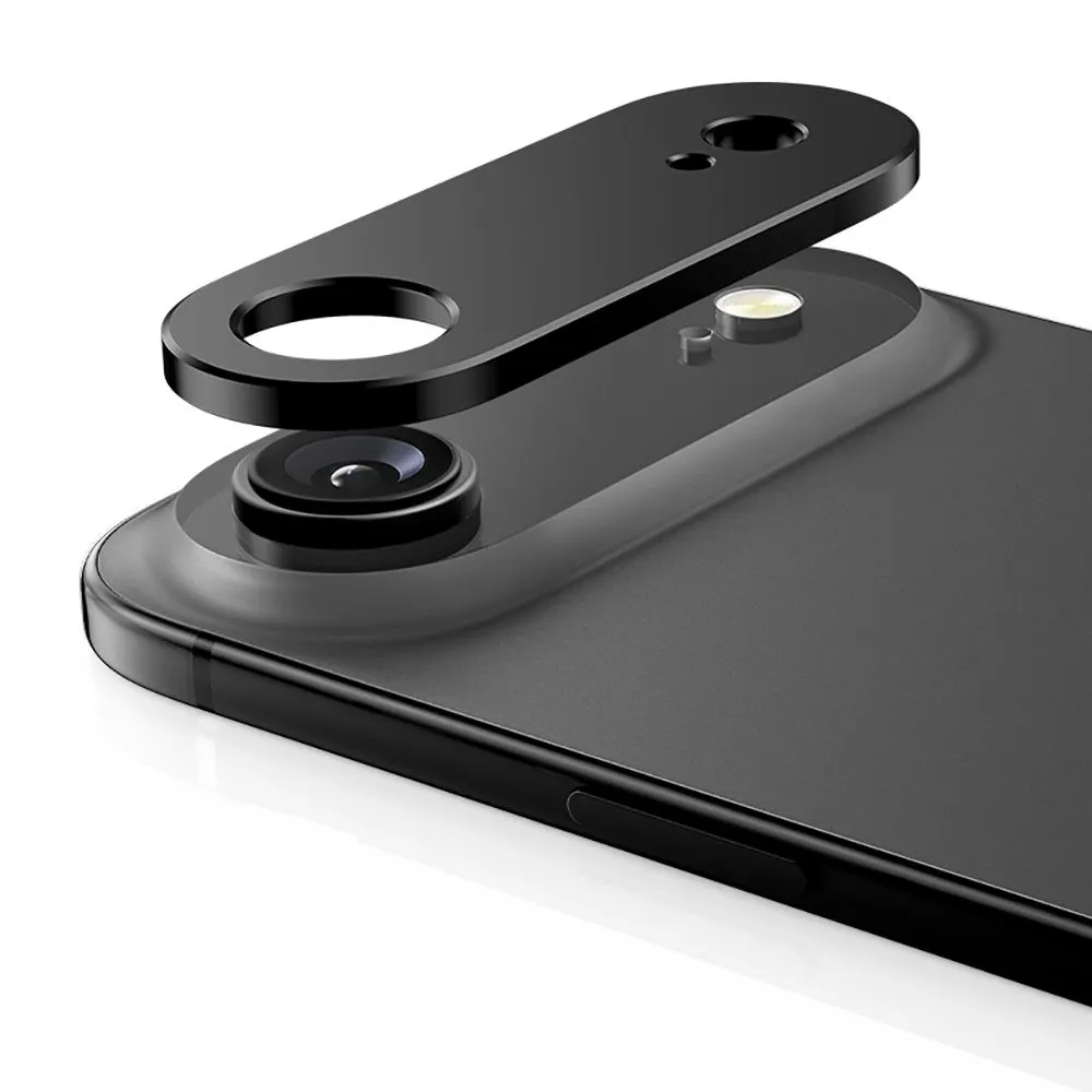 Apple iPhone 17 Air skärmskydd svart TECH-PROTECT CAMALLOY FIT+