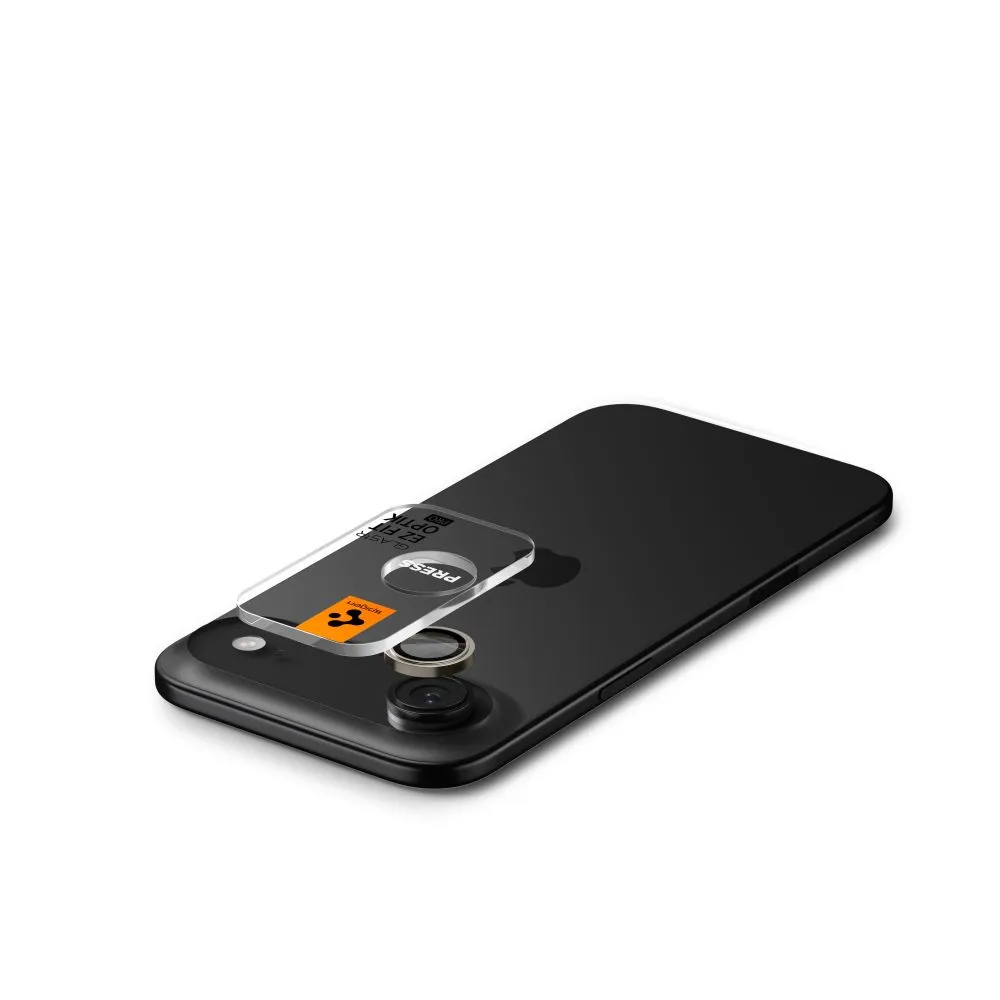 Apple iPhone 17 Air защитное стекло золотой SPIGEN OPTIK PRO GLAS.TR ”EZ FIT” CAMERA PROTECTOR 2-PACK