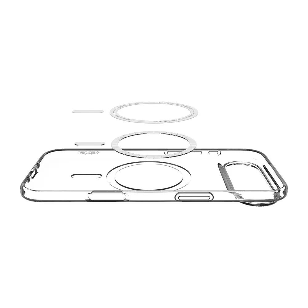 Apple iPhone 17 Air ümbris läbipaistev SPIGEN LIQUID CRYSTAL MAG MAGSAFE