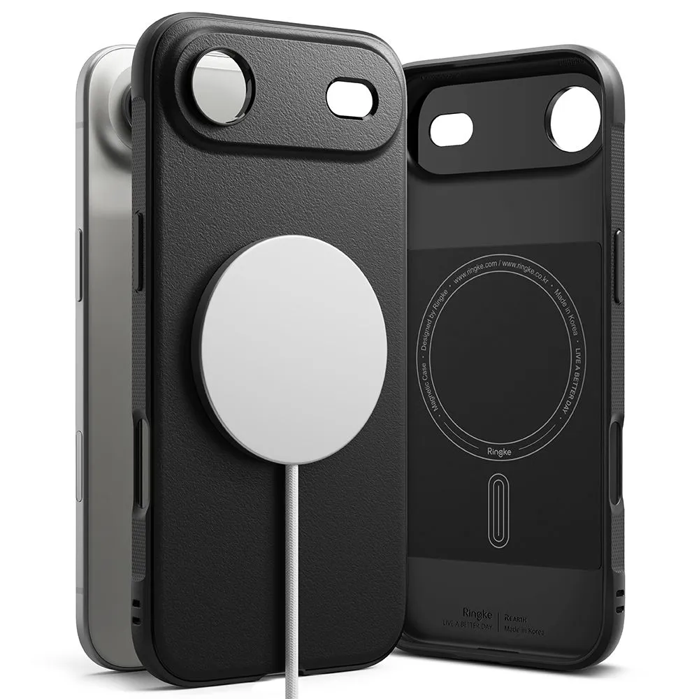 Apple iPhone 17 Air vāciņš melns RINGKE ONYX MAGNETIC MAGSAFE