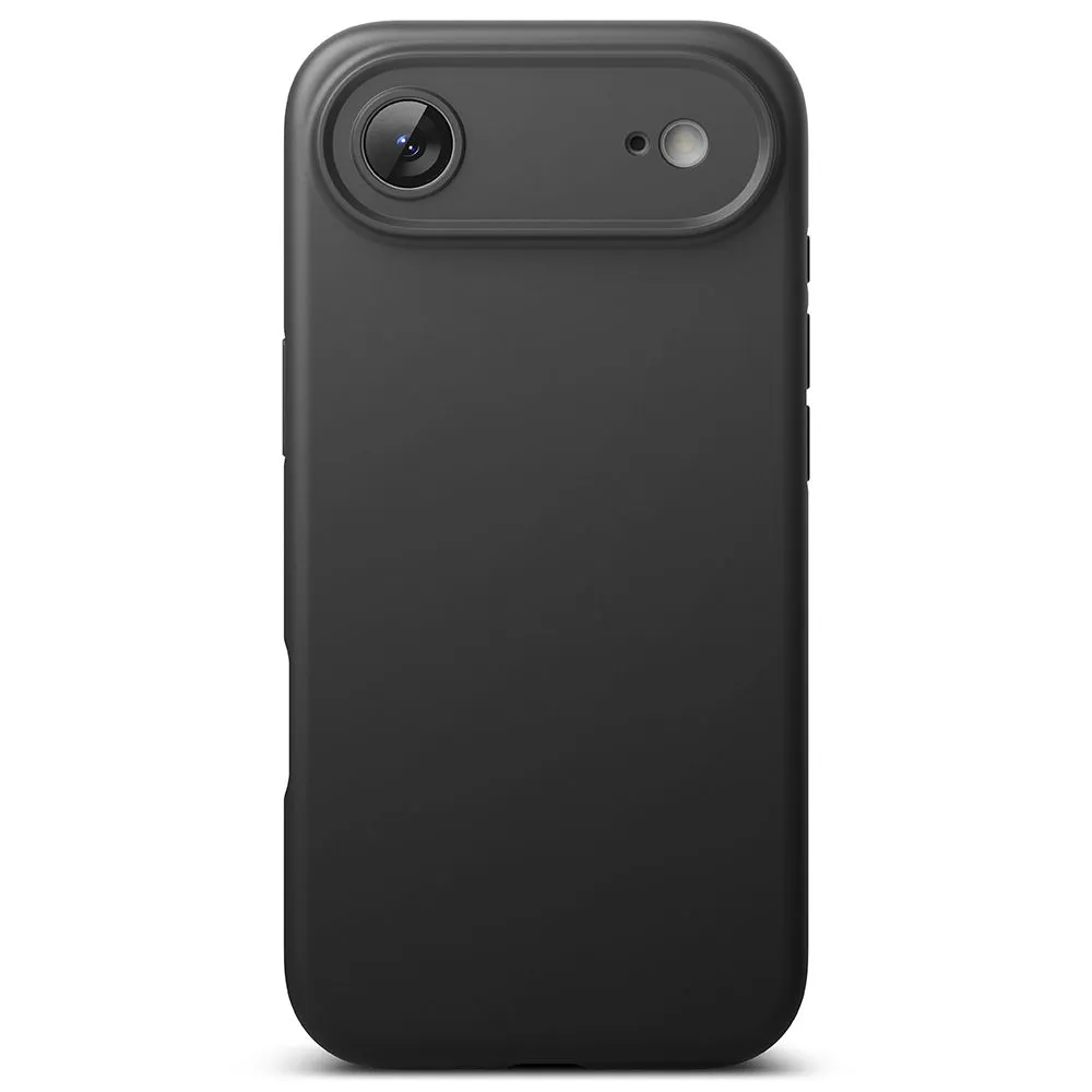 Apple iPhone 17 Air vāciņš melns RINGKE SILICONE MAGNETIC MAGSAFE
