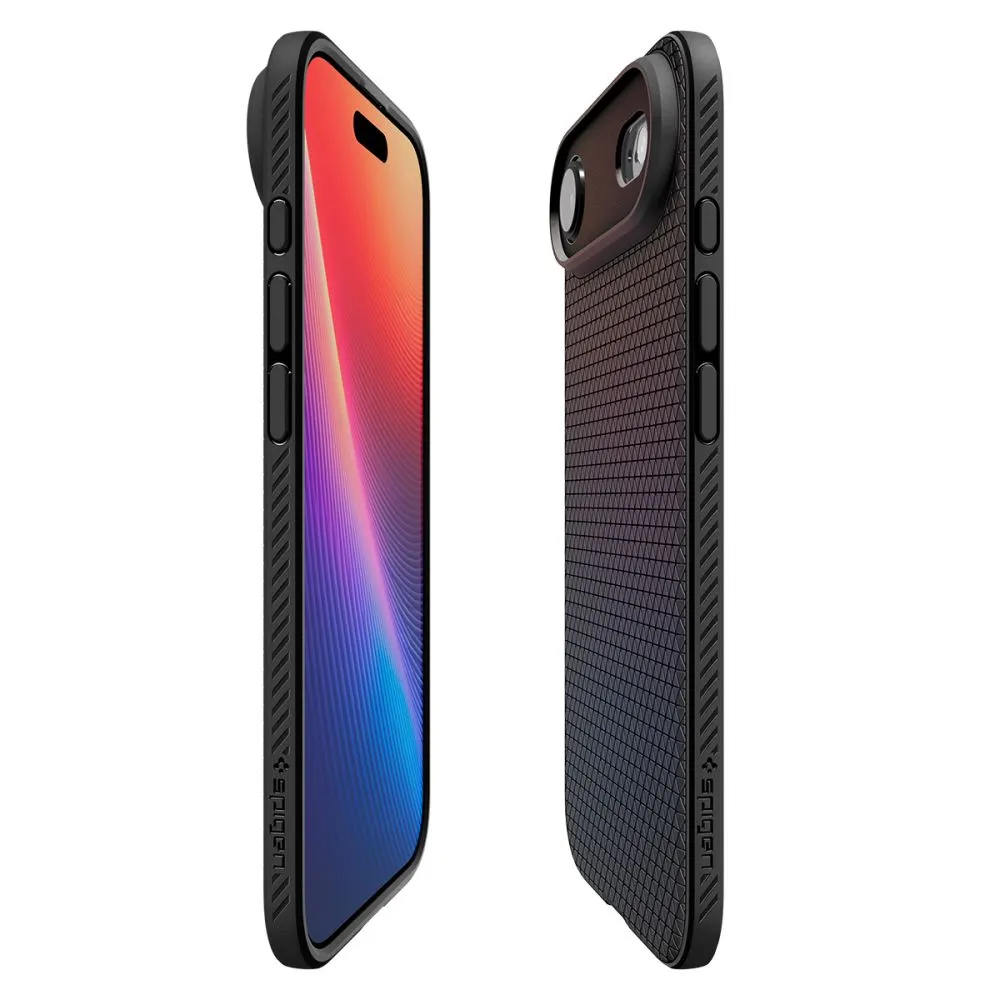 Apple iPhone 17 Air vāciņš melns SPIGEN LIQUID AIR