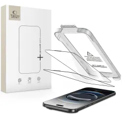 iPhone iPhone 17 Air aizsargstikls TECH-PROTECT QUICK SET+ 2-PACK Apple iPhone 17 Air