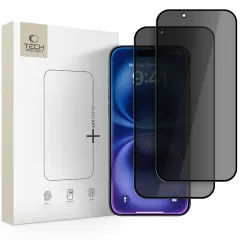 Apple iPhone 17 Air skärmskydd  TECH-PROTECT GLASS SPY+ PRIVACY 2-PACK