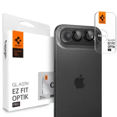 Apple iPhone 17 Air kaitseklaas must SPIGEN OPTIK PRO GLAS.TR ”EZ FIT” CAMERA PROTECTOR 2-PACK