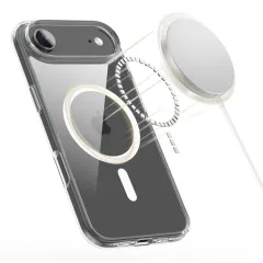 Apple iPhone 17 Air dėklas skaidrus TECH-PROTECT FLEXAIR HYBRID MAGSAFE