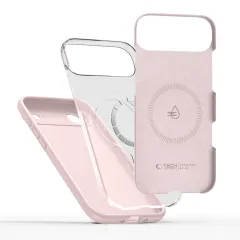 Apple iPhone 17 Air чехол розовый TECH-PROTECT SILICONE MAGSAFE