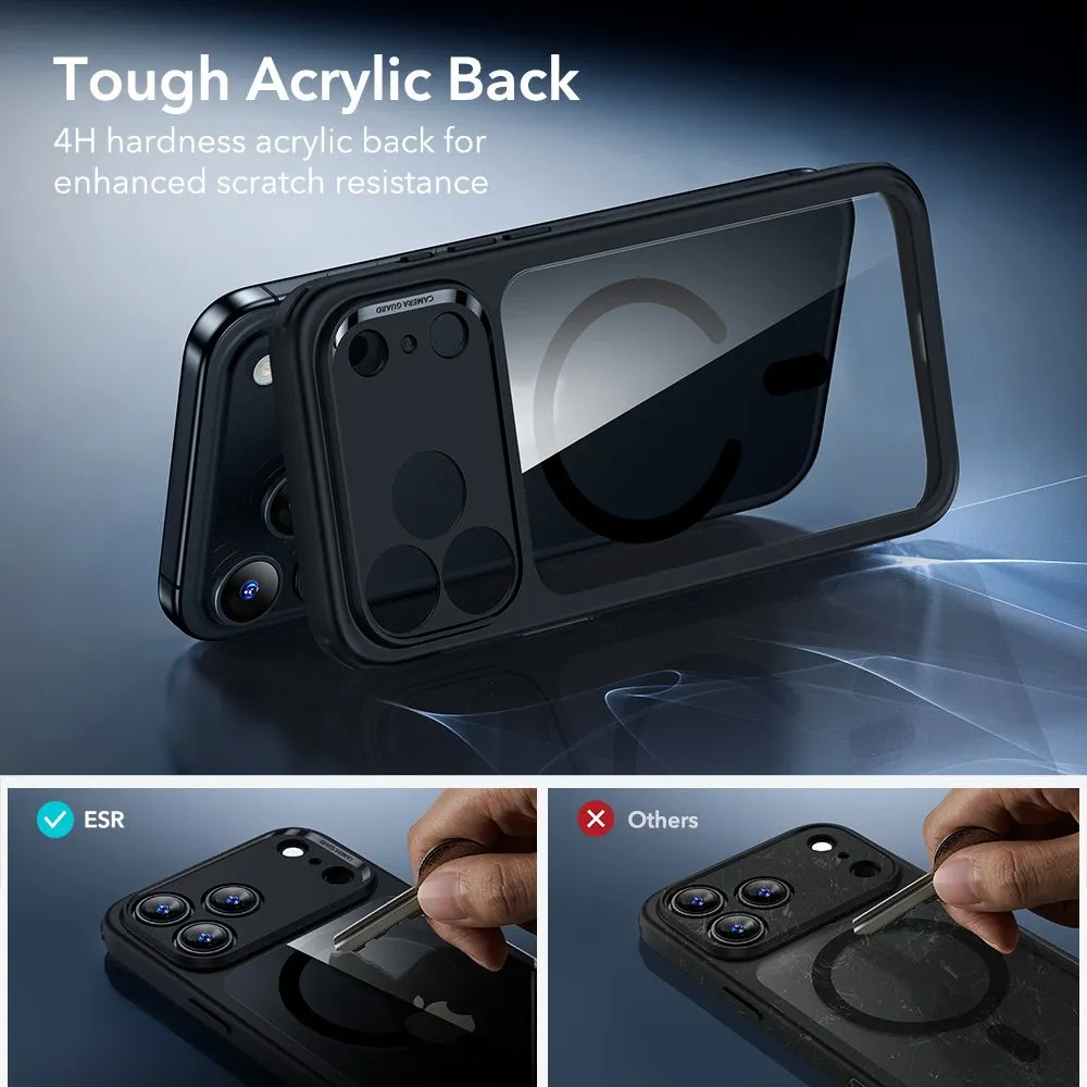 Apple iPhone 17 Pro dėklas  ESR CLASSIC HYBRID MAGSAFE & TEMPERED GLASS
