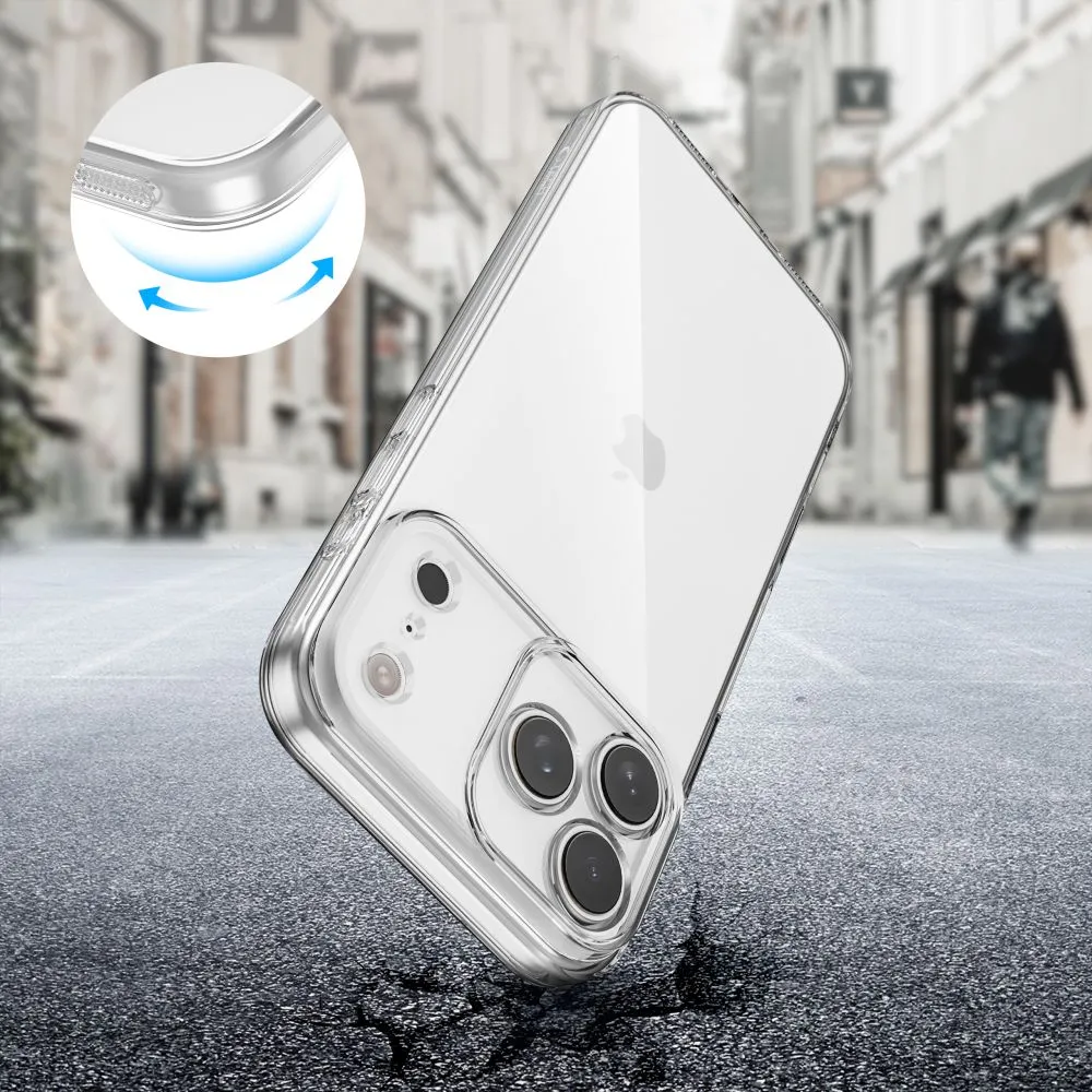 Apple iPhone 17 Pro ümbris läbipaistev TECH-PROTECT FLEXAIR
