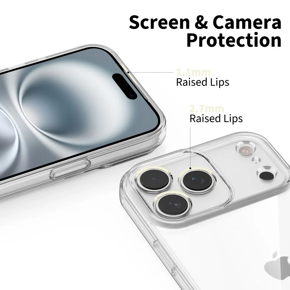 Apple iPhone 17 Pro ümbris läbipaistev TECH-PROTECT FLEXAIR