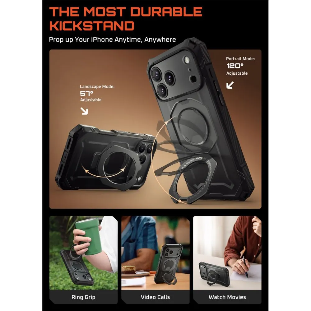 Apple iPhone 17 Pro ümbris must SUPCASE UB GRIP PRO MAG MAGSAFE