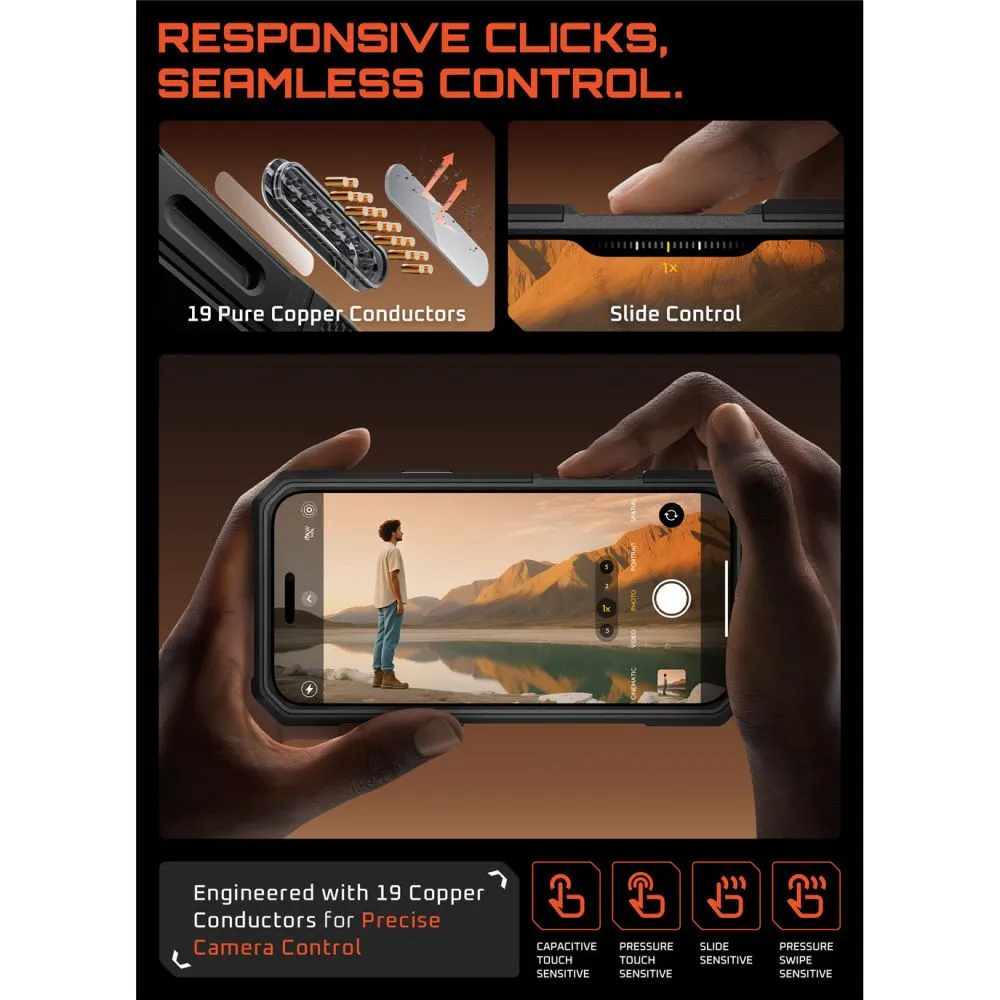 Apple iPhone 17 Pro ümbris must SUPCASE UB GRIP PRO MAG MAGSAFE