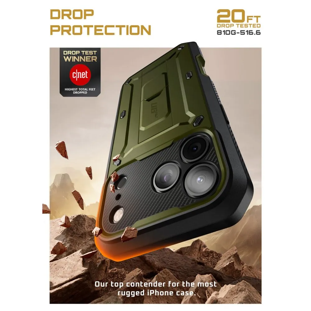 Apple iPhone 17 Pro ümbris roheline SUPCASE UB PRO