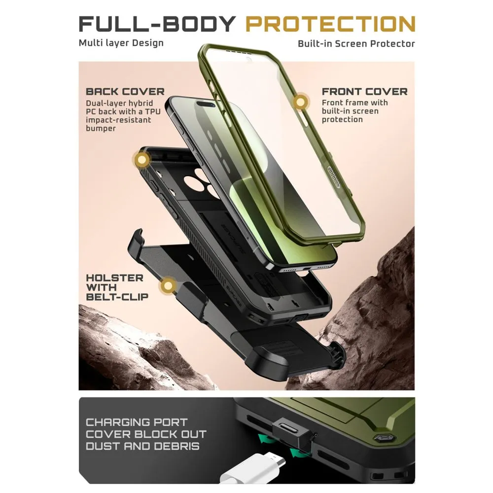 Apple iPhone 17 Pro ümbris roheline SUPCASE UB PRO