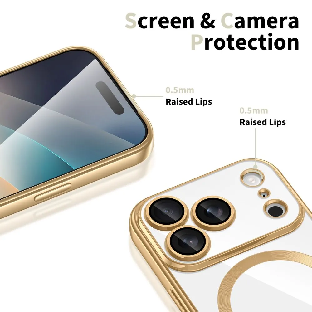 Apple iPhone 17 Pro ümbris kuldne TECH-PROTECT MAGFLEX MAGSAFE