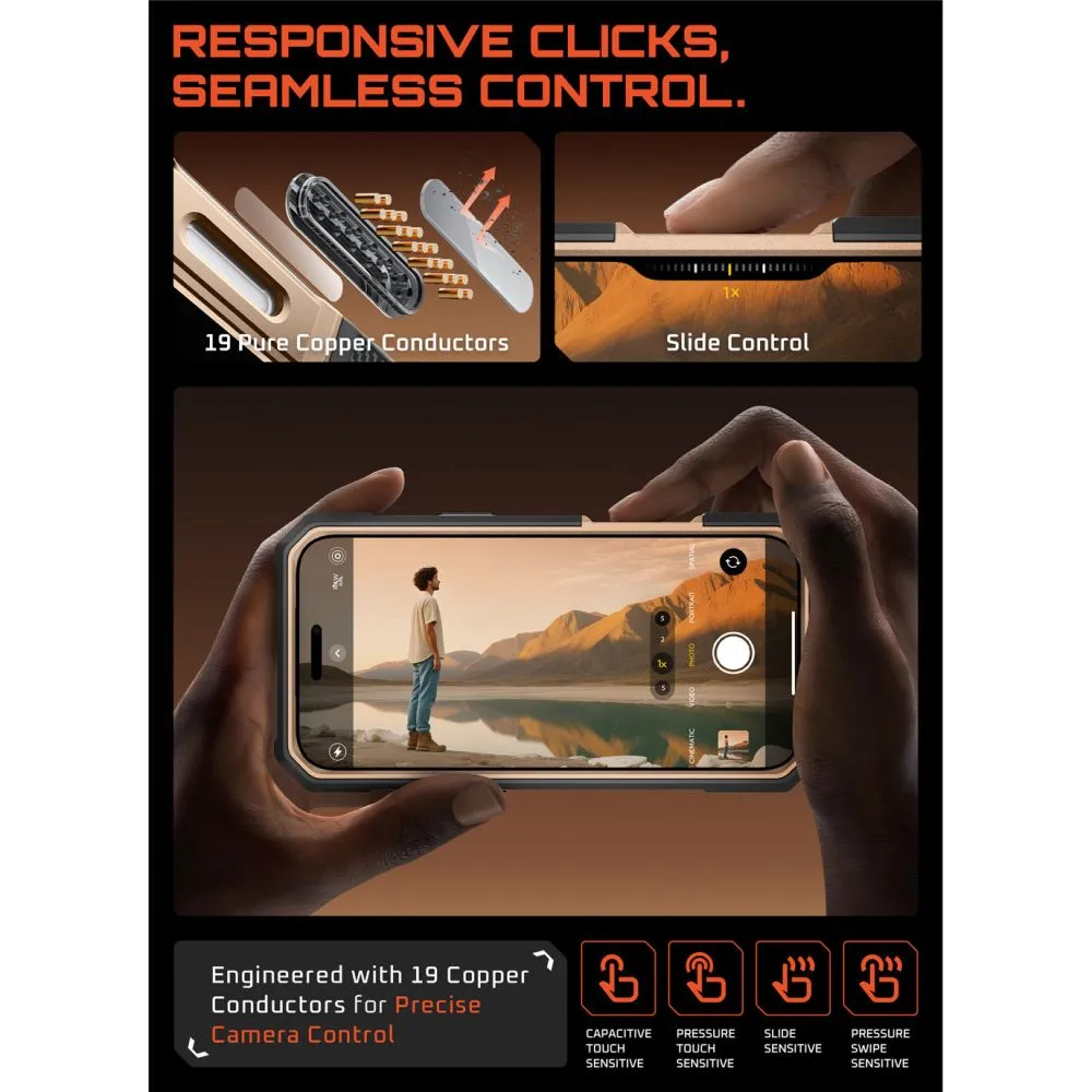Apple iPhone 17 Pro ümbris kuldne SUPCASE UB GRIP PRO MAG MAGSAFE