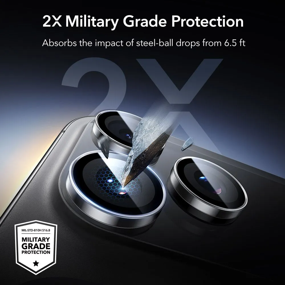 Apple iPhone 17 Pro Tempered glass  ESR ARMORITE CAMERA PROTECTOR