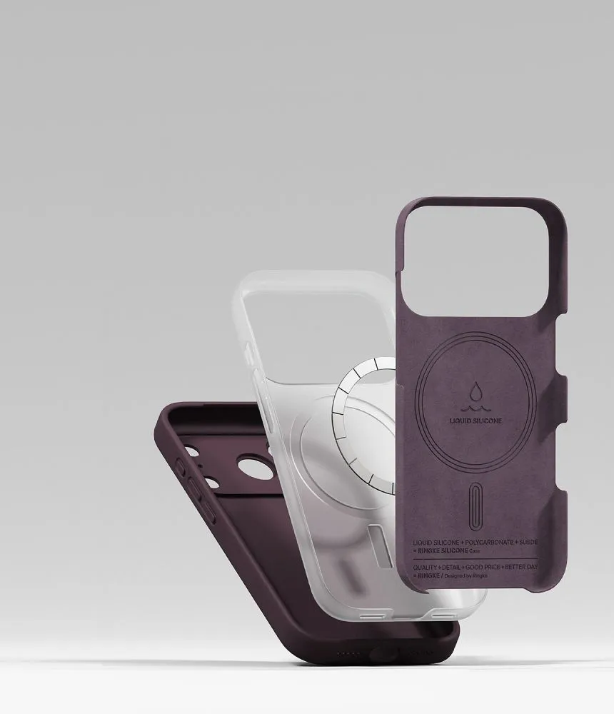 Apple iPhone 17 Pro suojakuori RINGKE SILICONE MAGNETIC MAGSAFE