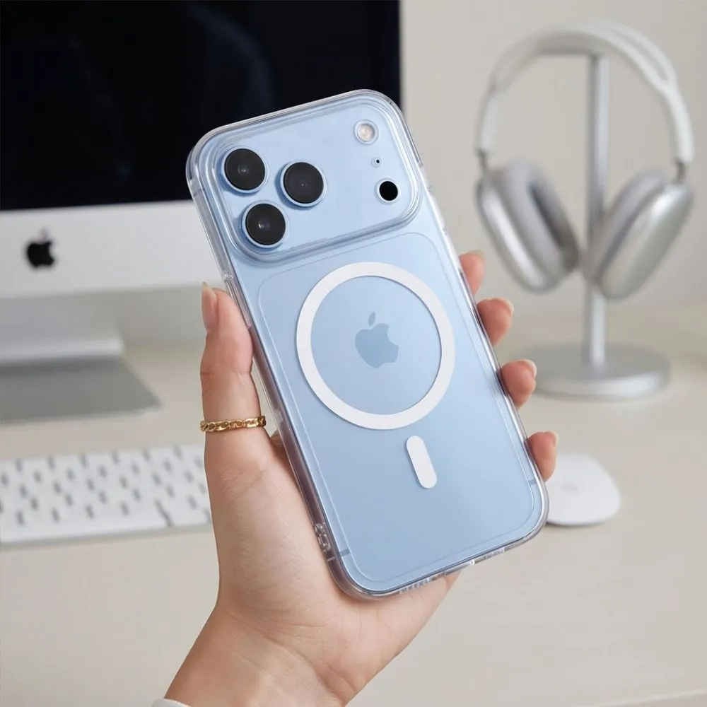 Apple iPhone 17 Pro Telefoni kaaned läbipaistev TECH-PROTECT FLEXAIR MAGSAFE