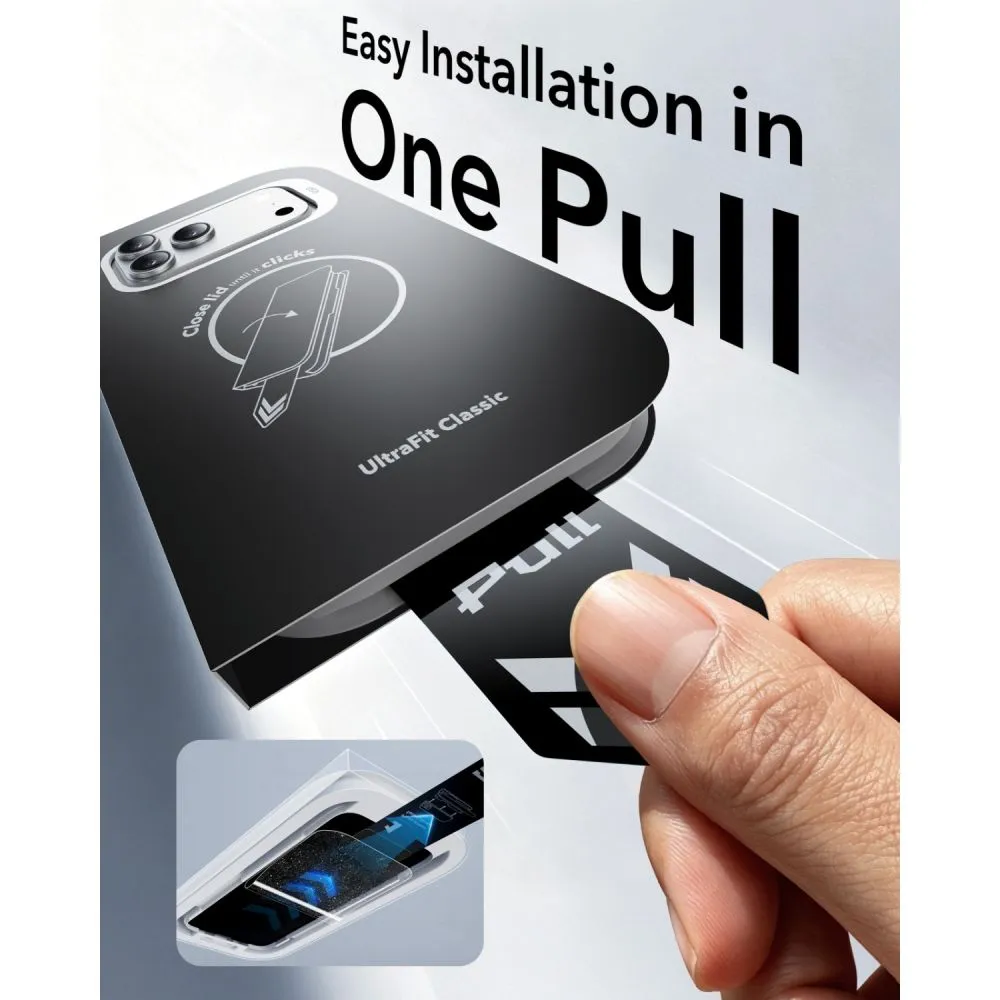 Apple iPhone 17 Pro Screen Protector ESR ULTRAFIT CLASSIC TEMPERED GLASS 2-PACK