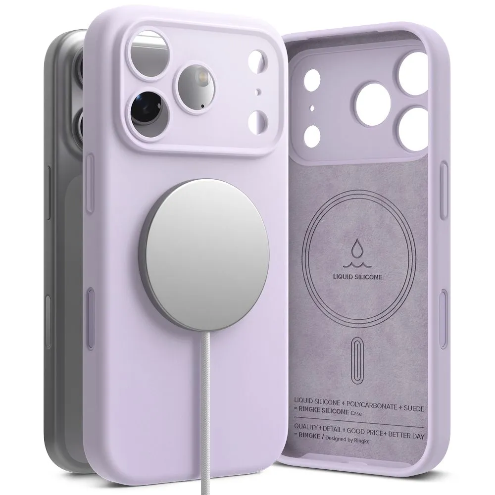Apple iPhone 17 Pro skal RINGKE SILICONE MAGNETIC MAGSAFE