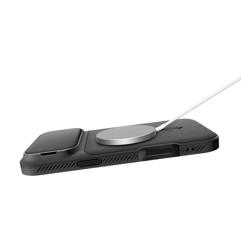 Apple iPhone 17 Pro suojakuori musta SPIGEN OPTIK ARMOR MAG MAGSAFE