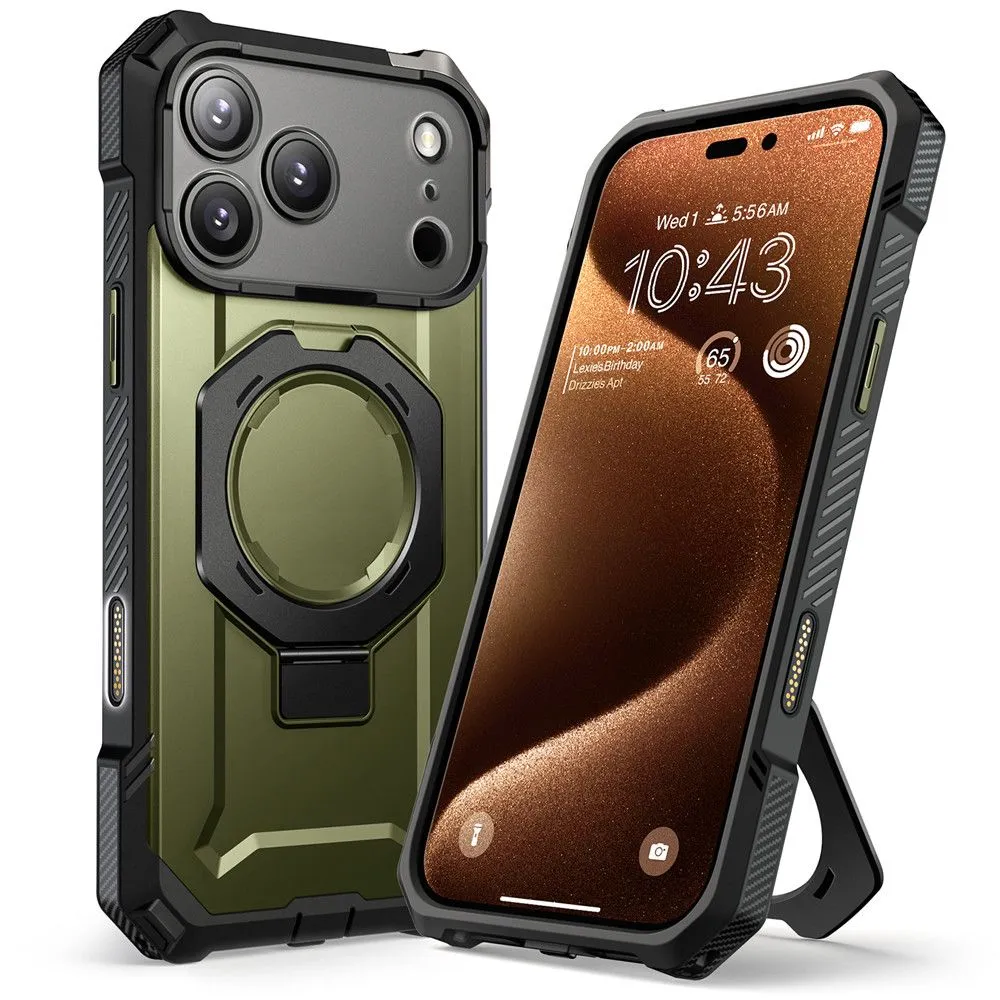 Apple iPhone 17 Pro ümbris roheline SUPCASE UB GRIP MAG MAGSAFE