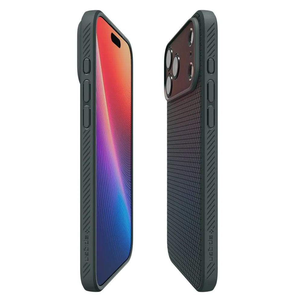 Apple iPhone 17 Pro skal grön SPIGEN LIQUID AIR