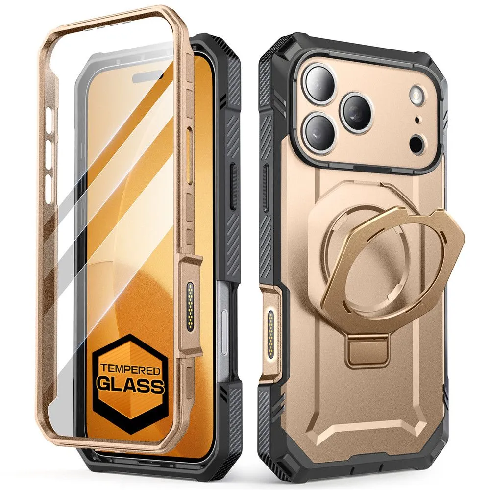 Apple iPhone 17 Pro ümbris kuldne SUPCASE UB GRIP PRO MAG MAGSAFE