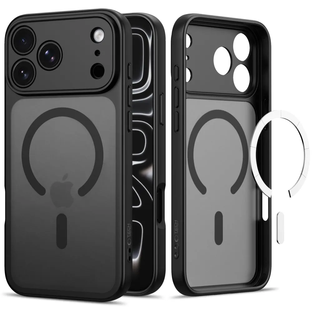 Apple iPhone 17 Pro Phone Cover black TECH-PROTECT BASICMAG MAGSAFE